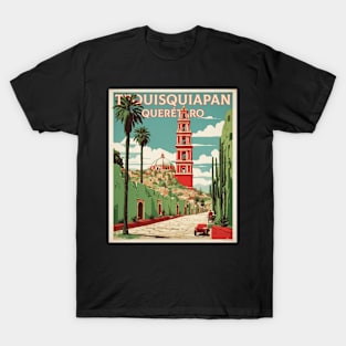 Tequisquiapan Queretaro Mexico Vintage Tourism Travel T-Shirt